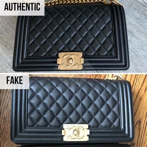 how to spot a fake chanel boy bag|authentic copy of chanel handbags.